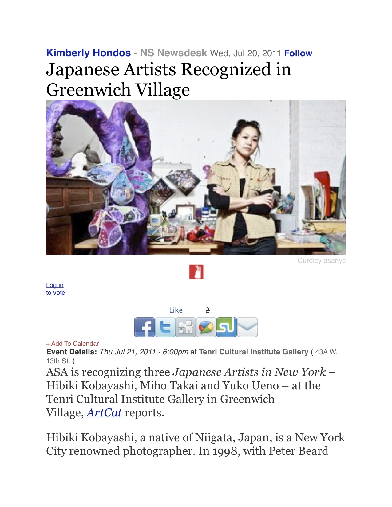MEDIA - Yuko Ueno